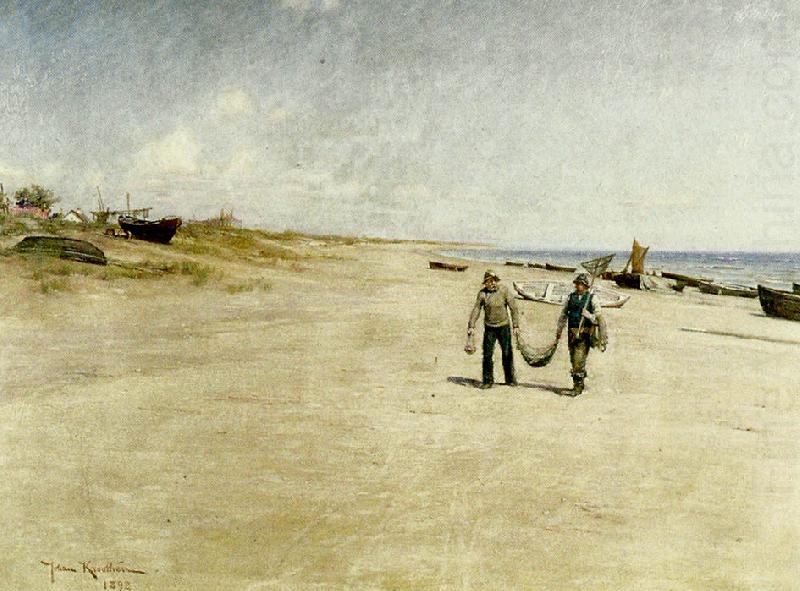 skagens sonderstrand, johan krouthen